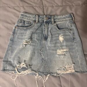 Pacsun denim mini skirt